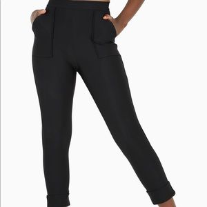 Warm Grey Cuffed Pants